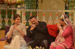 Salman Khan, Anushka Sharma on the sets of The Kapil Sharma Show on 3rd July 2016
